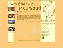 Tablet Screenshot of lesecureuils-meursault.com